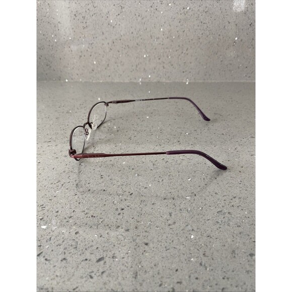 Nicole Miller Burgundy Cat Eye Women Full Rim 51-16-135 Eyeglasses Frames ONLY main image 8